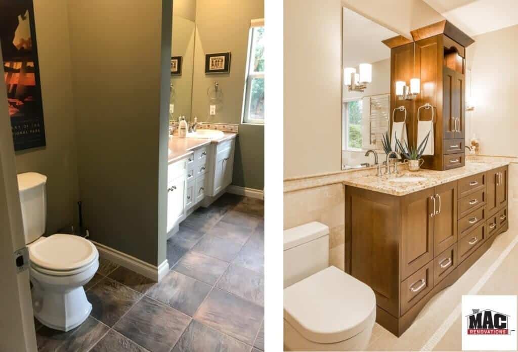 ThrowbackThursday - Bathroom update | MAC Renovations - Victoria's Trusted Renovation Team