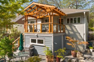 Outdoor living in Victoria, BC